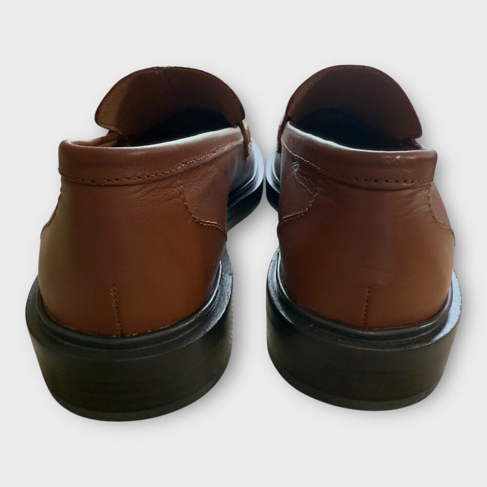 Madewell the Vernon loafer Penny loafer in dried maple size 8.5 - Picture 8 of 10